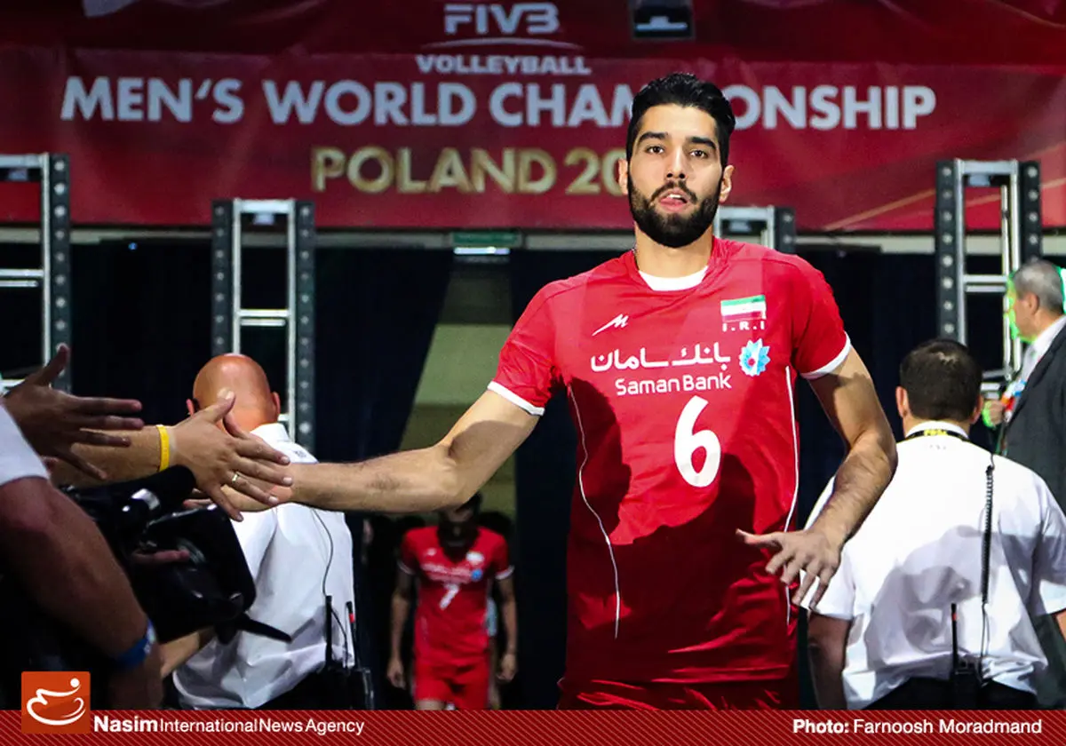 موسوی، ظریف و معروف در جمع بهترین‌های مسابقات والیبال قهرمانی جهان قرار دارند