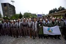 عشایر ایران برای آزادی قدس، هم قسم شدند