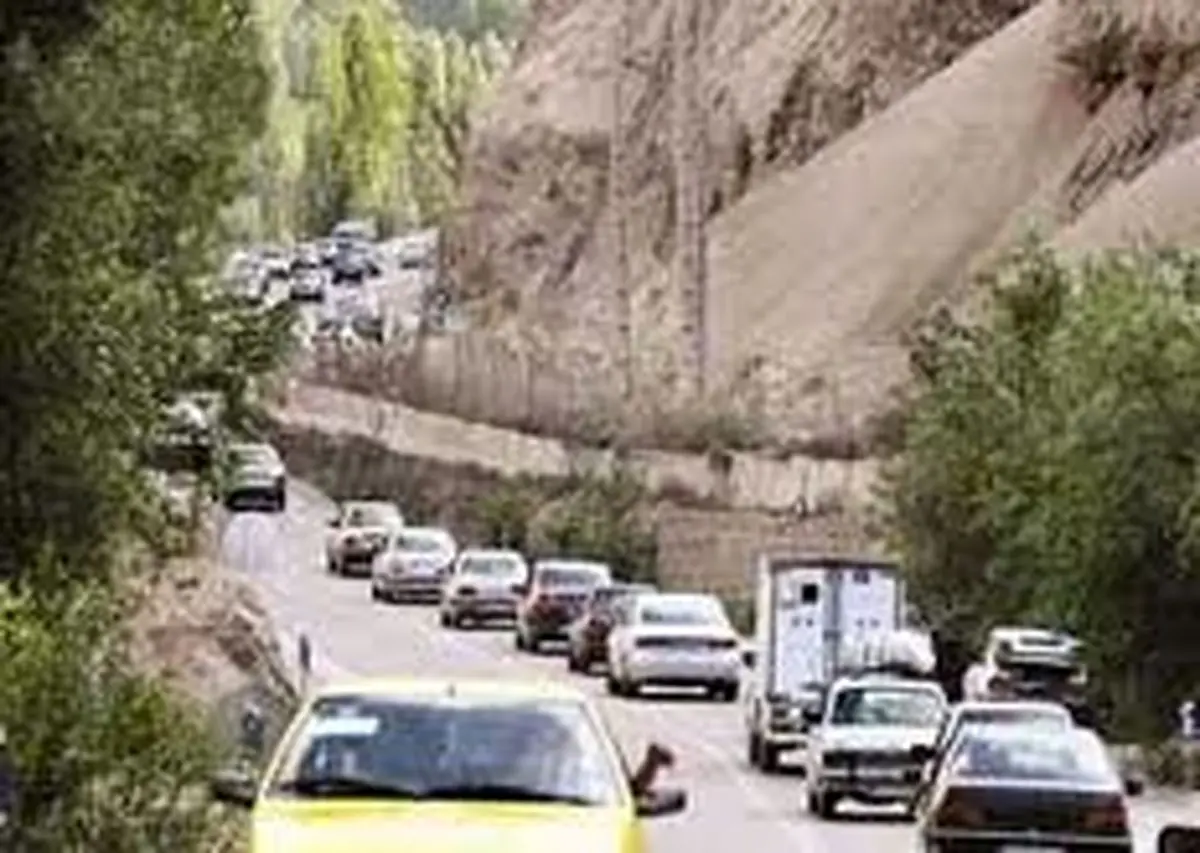 چالوس به کرج از ساعت ۱۶ یکطرفه می‌شود