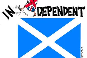 کاریکاتور:: اسکاتلند ناکام