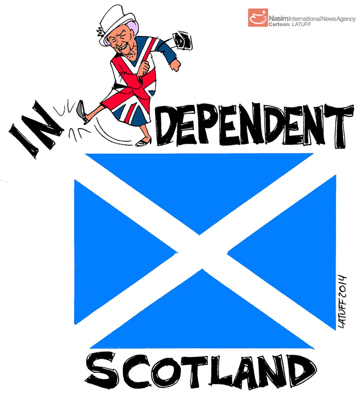 کاریکاتور:: اسکاتلند ناکام
