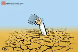 کاریکاتور:: بحران آب