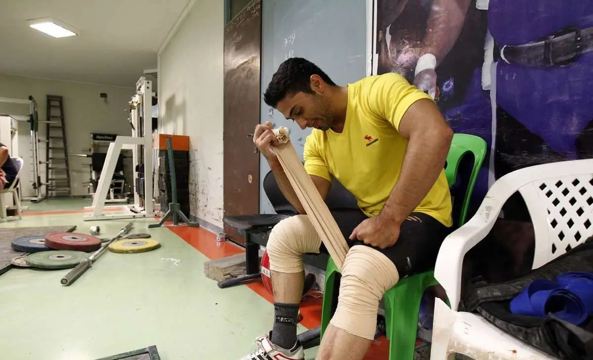 مجید عسکری در حرکت دو ضرب دسته ۵۶ کیلوگرم ششم شد