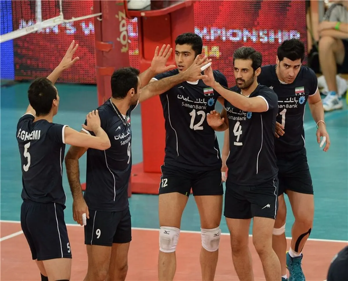 تیم ملی والیبال در مسابقات جهانی ششم شد