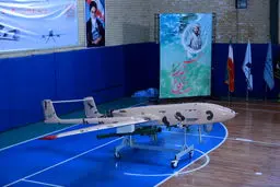 نخستین پهپاد مسلح به موشک‌های پدافند هوایی رونمایی شد