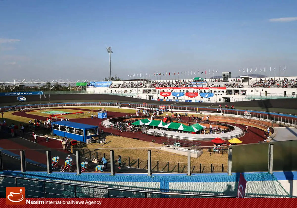 مسابقات دوچرخه‌سواری بازی‌های آسیایی به دلیل بارندگی فردا برگزار نمی‌شود