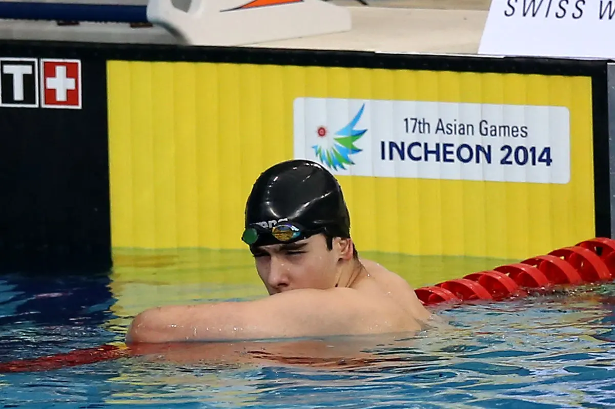تیم شنای ایران نهم ماده ۴ در ۱۰۰ متر  بازی‌های آسیایی شد