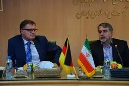 رئیس انتشارات اشپرینگر آلمان  از کتابخانه ملی بازدید کرد