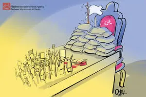 کاریکاتور:: پیروزی انقلابیون یمن