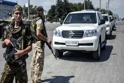 رئیس‌جمهور اوکراین دستور انسداد موقت مرز با روسیه را صادر کرد