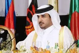 امیر قطر حمایت مالی این کشور از سازمان‌های تروریستی را تکذیب کرد