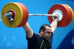 بهداد سلیمی با شکستن رکورد دو ضرب و مجموع آسیا، به مدال طلا رسید