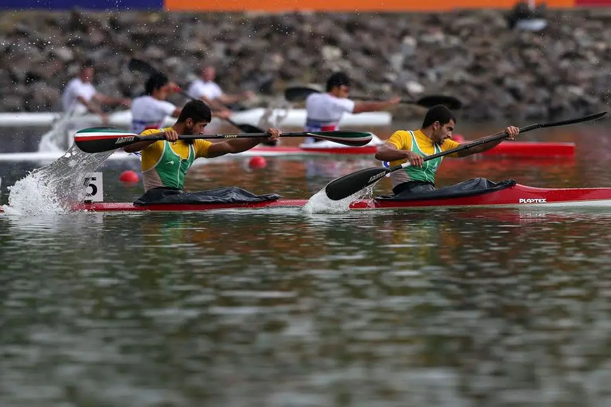 تیم قایقرانی کایاک دو نفره مردان راهی فینال شد