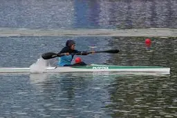 آرزو حکیمی در کایاک ۲۰۰ متر هم به فینال صعود کرد