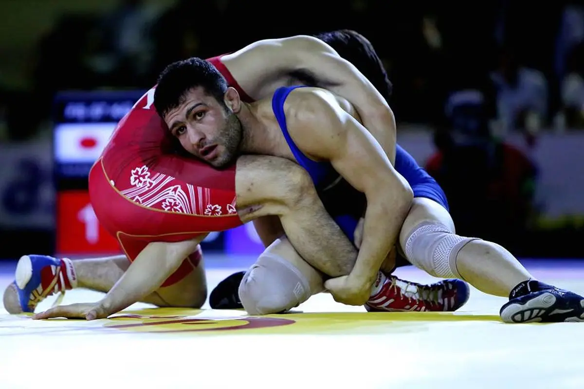 حسن رحیمی مغلوب کشتی‌‌گیر کره‌‌ای شد