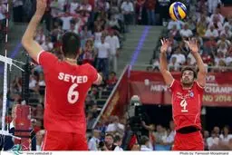 نام والیبالیست‌‌های ایران از جدول ستارگان جهان حذف شد