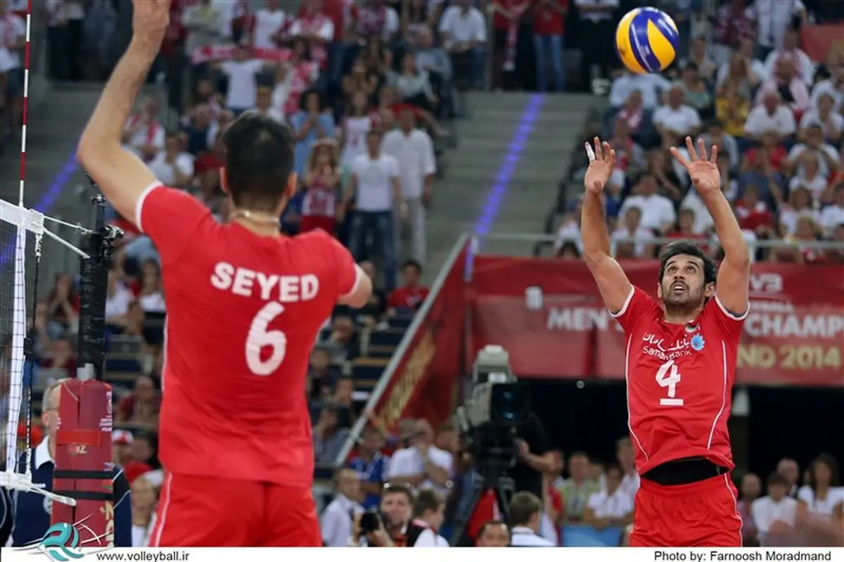 نام والیبالیست‌‌های ایران از جدول ستارگان جهان حذف شد