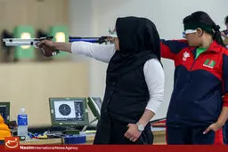 سه نماینده ایران در تپانچه بادی حذف شدند