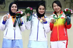 گزارش تصویری مراسم اهدای اولین مدال‌های کاروان ایران را در «نسیم» ببینید