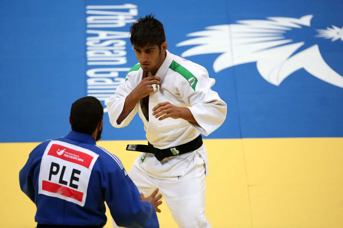 جودوکار ایران حریف فلسطینی‌‌اش را شکست داد