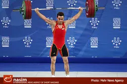 جابر بهروزی از دور مسابقات وزنه‌برداری حذف شد