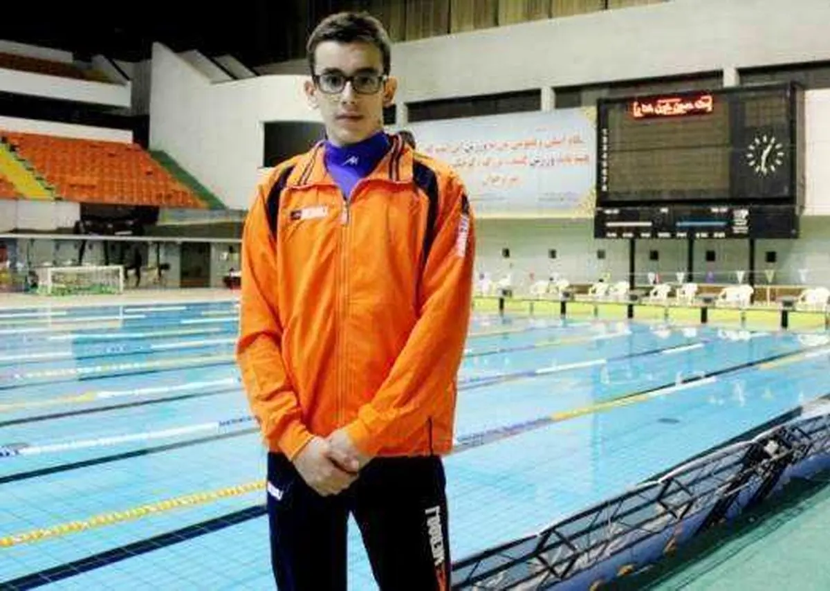 شناگر نوجوان ایران رکورد ملی را جابجا کرد