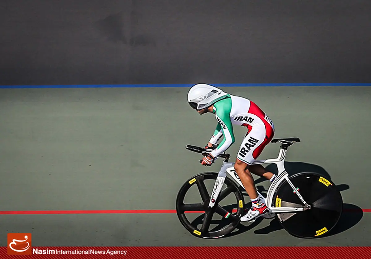 نماینده ایران در یک کیلومتر تایم تریل  هشتم شد
