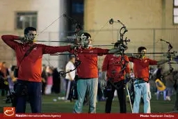 تیم تیراندازی با کمان مردان ایران در مرحله مقدماتی اول شد