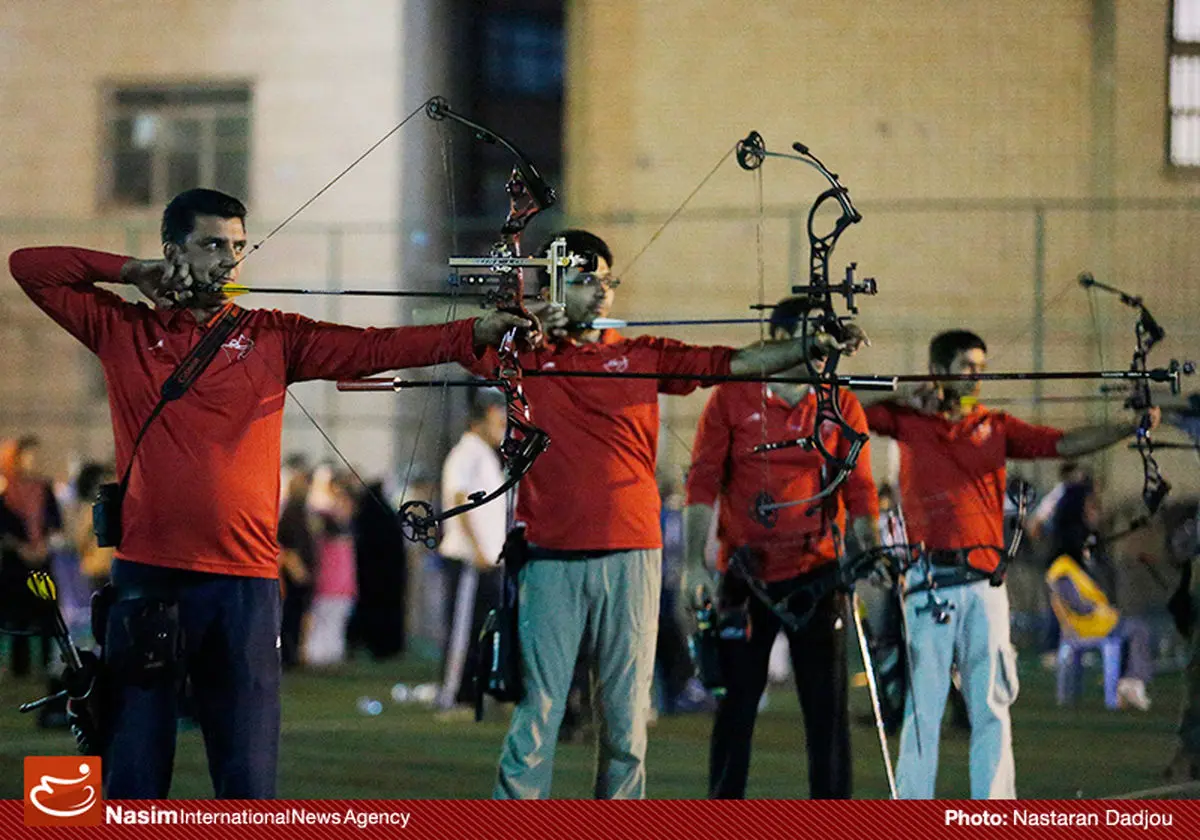 تیم تیراندازی با کمان مردان ایران در مرحله مقدماتی اول شد