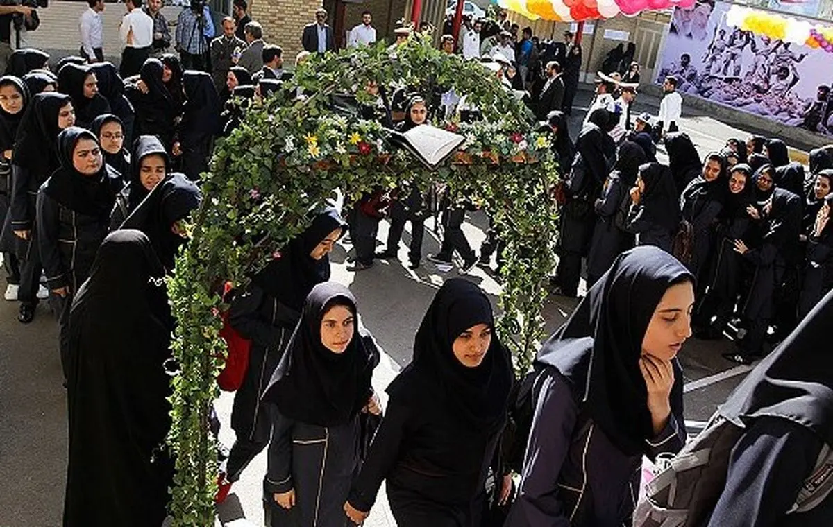 مراسم بازگشایی مدارس استان کرمانشاه با حضور سخنگوی دولت برگزار شد