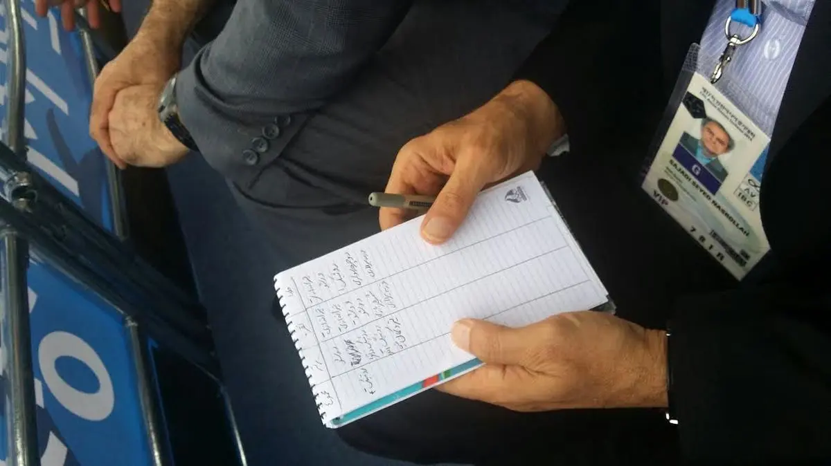 عکس خبری:: معاون وزیر مدال‌های کاروان را لیست می‌کند