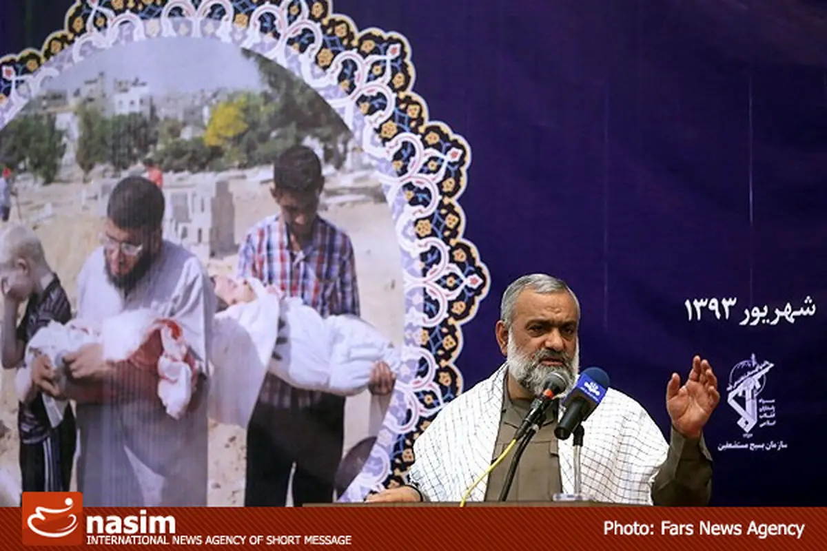 سردار نقدی: رسانه‌ها نگذارند خون شهدای فلسطینی پایمال شود