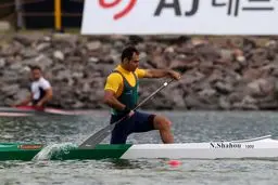 شاهو ناصری در هزار متر کانو پنجم شد