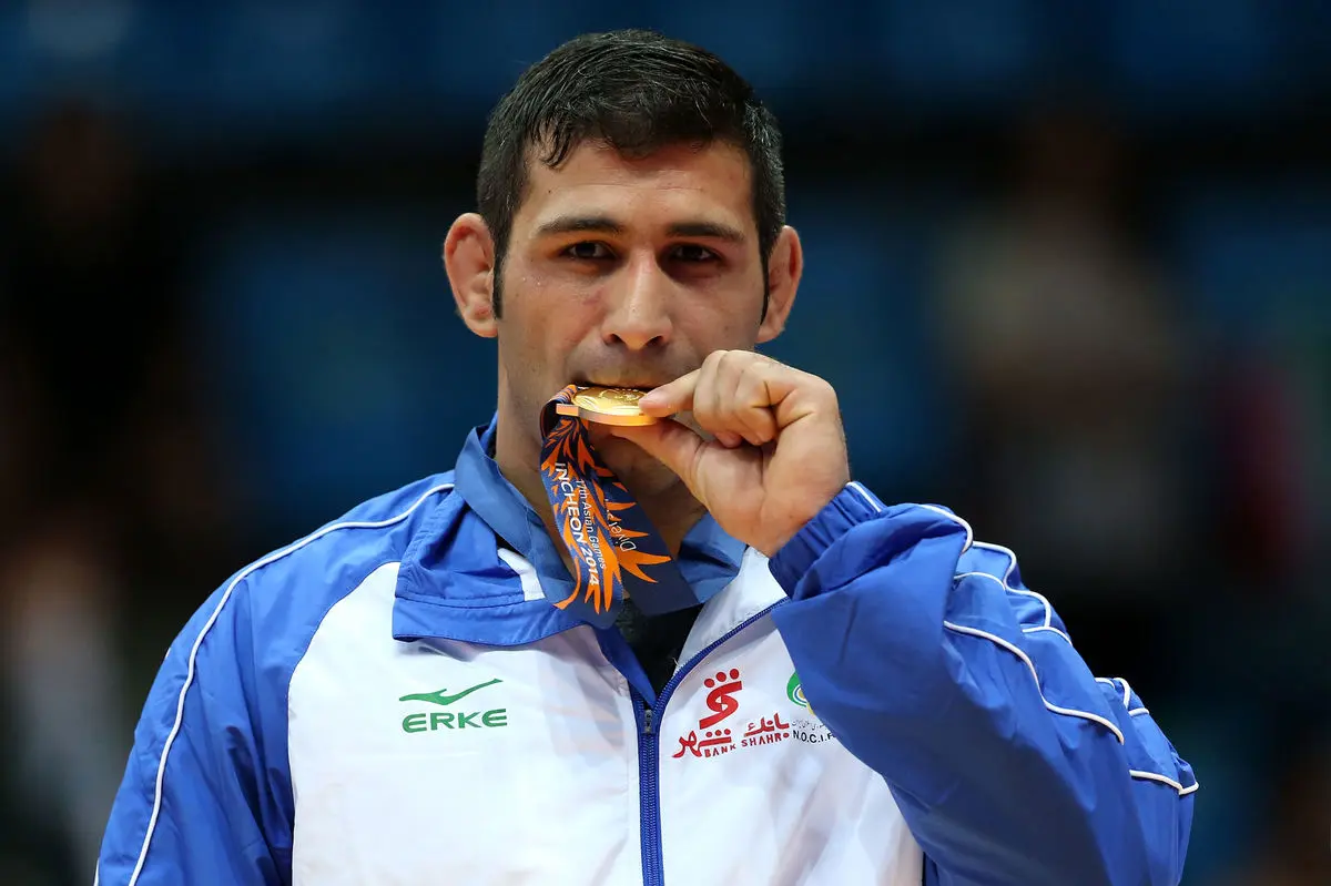 روز دهم بازی‌های ‌آسیایی/ هادی، اسماعیل‌پور و مصطفی‌جوکار در کشتی آزاد طلا گرفتند