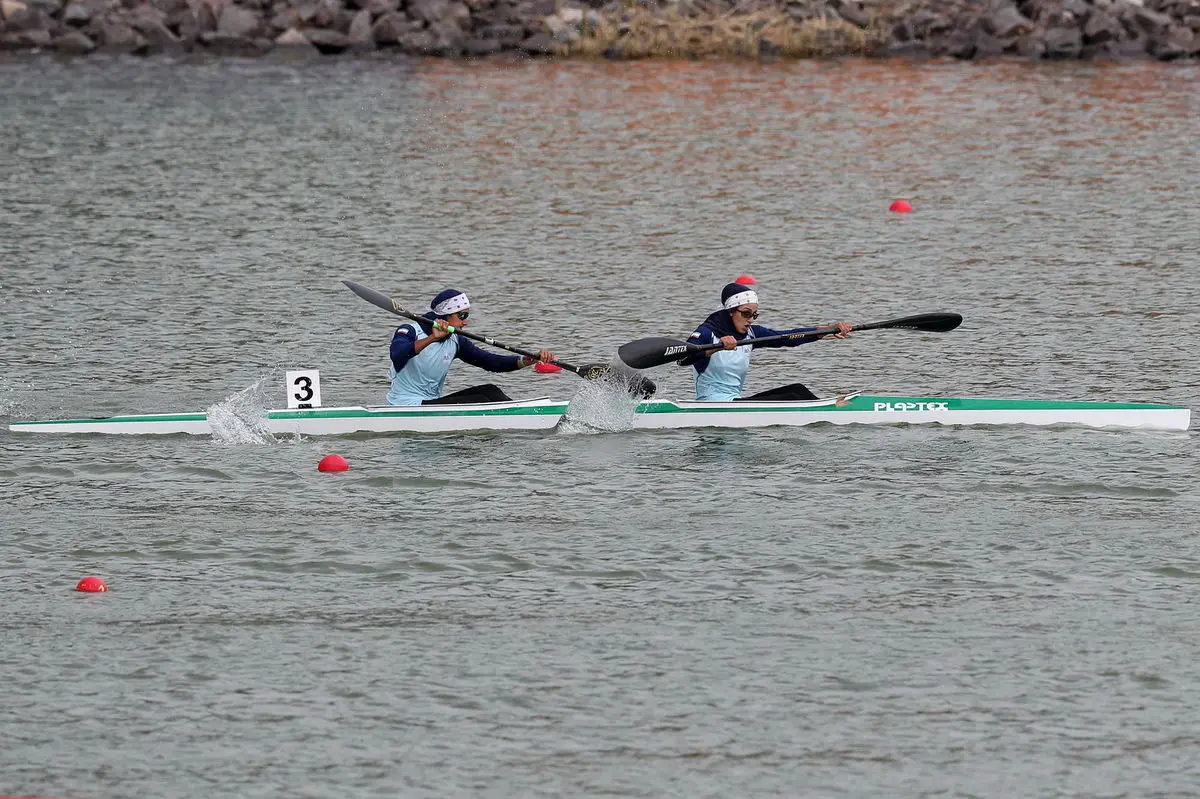 تیم کایاک دوبل بانوان در فینال آخر شد