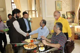 هنرمندان و شاعران به دیدار جانبازان آسایشگاه ثارالله رفتند