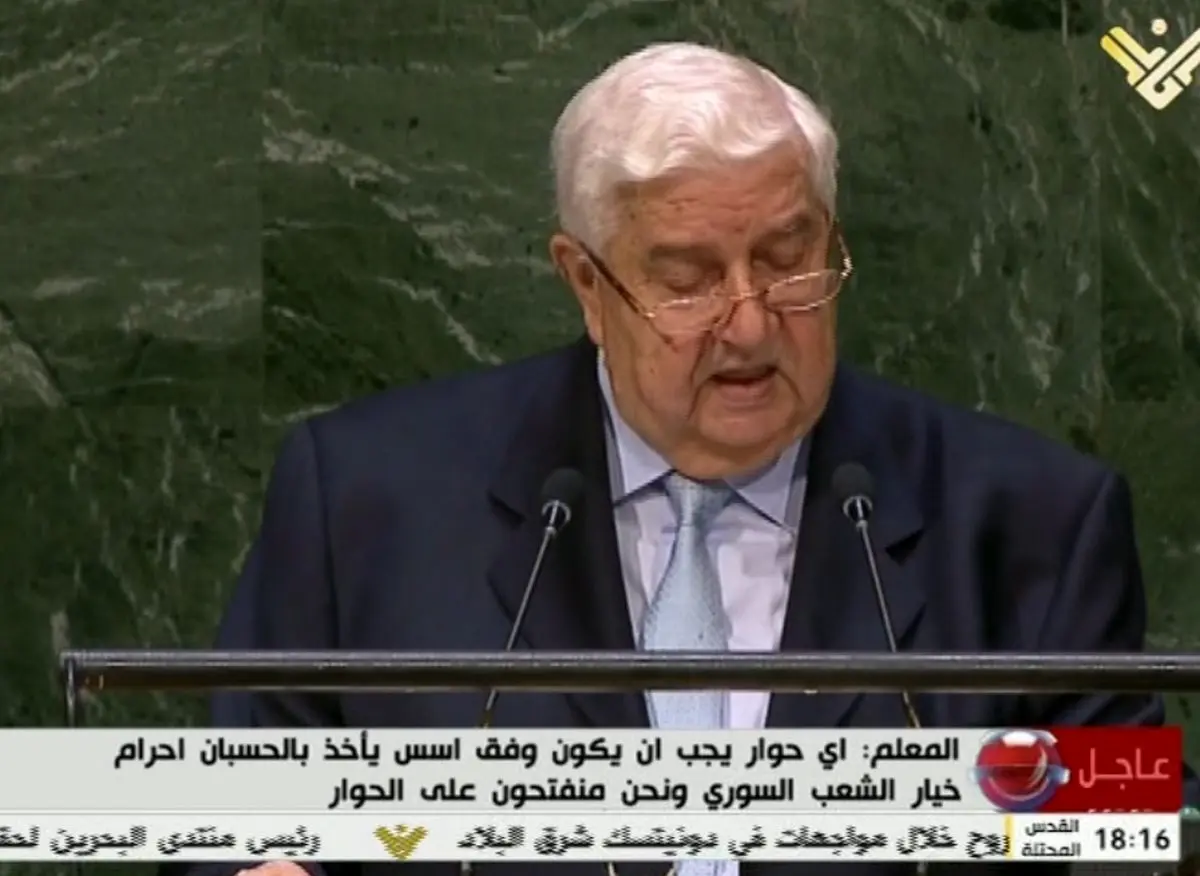 ولید المعلم: واشنگتن، تحریم‌های ظالمانه خود علیه سوریه و ایران را متوقف کند