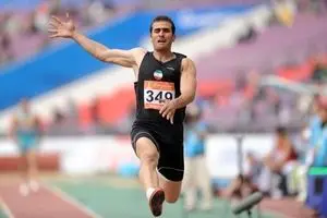 سپهرزاد در دوی ۱۰۰ متر دوم شد