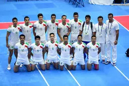 تیم ملی کبدی مردان، میزبان را برد و صعود کرد