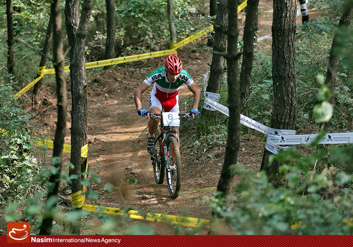 گزارش تصویری:: رقابت‌های دوچرخه‌سواری کوهستان بازی‌های آسیایی اینچئون