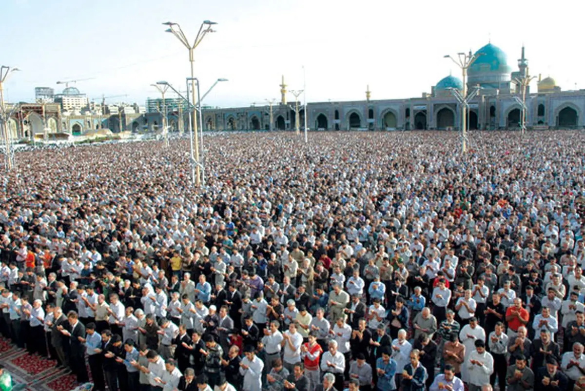 "نماز روز عید قربان مشهد، در صحن جامع رضوی حرم امام رضا(ع) اقامه می‌شود"