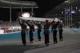 مشعل بازی‌‌های ‌آسیایی خاموش شد