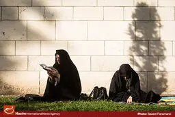گزارش تصویری:: مراسم دعای عرفه در دانشگاه تهران