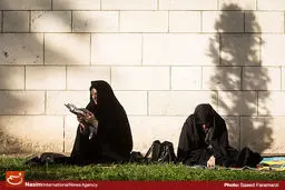 گزارش تصویری:: مراسم دعای عرفه در دانشگاه تهران