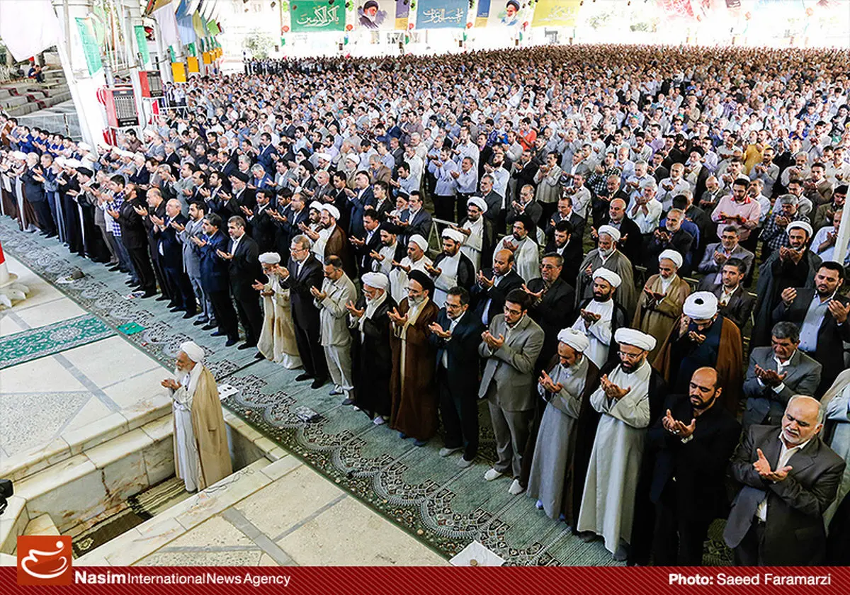 گزارش تصویری:: نماز عید سعید قربان در تهران