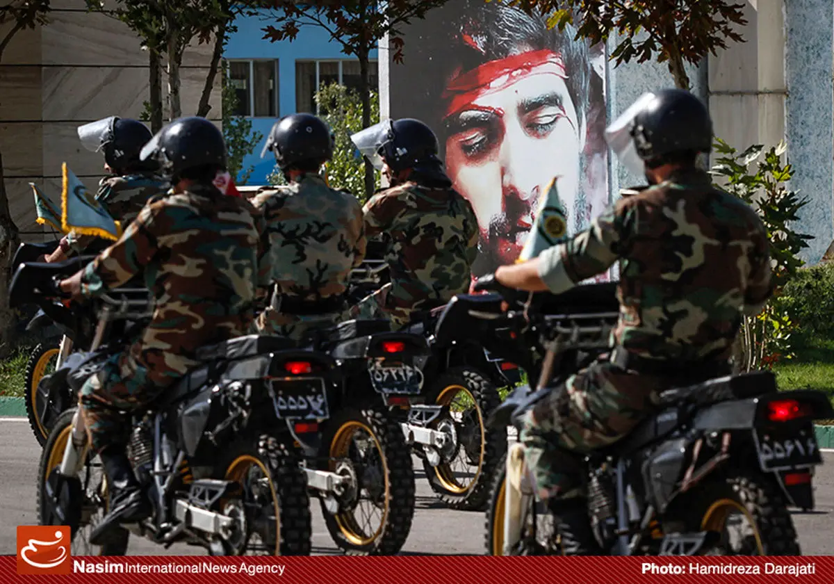 گزارش تصویری:: رژه موتورسواران ناجا