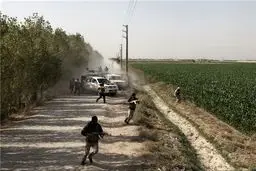 مبارز الجزایری به پشت صحنه فیلم ایرانی رفت