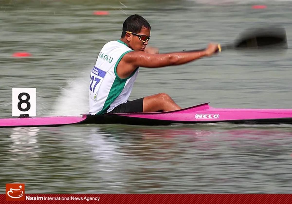 قایقران ایران دیسکالیفه شد