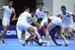 تیم کبدی مردان با پیروزی مقابل ژاپن راهی نیمه‌نهایی شد