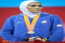 الهه منصوریان: مدالم را به مادران شهدا اهدا می‌کنم